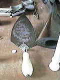 Silver Trowel Given by James Street Parish